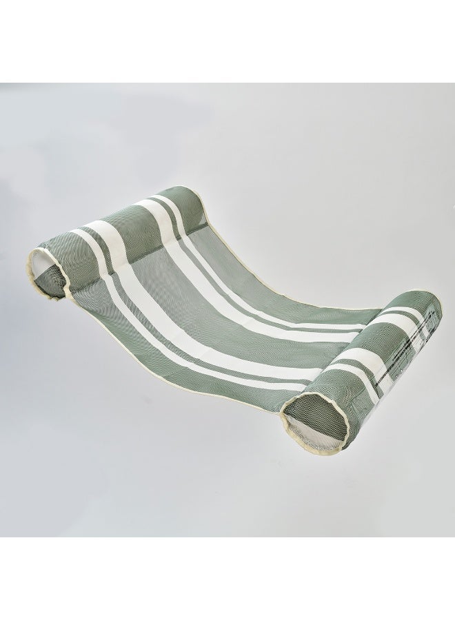 Sunnylife Mesh Hammock Float Seagrass Stripe – Kids and Family Pool Hammock Float, Comfortable Mesh Floating Lounger, Supportive Water Hammock for Relaxing Pool Play - Image 1
